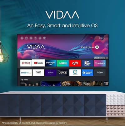 Vidaa 55 QLED Tv 55 inch Smart Tv Malaysian led tv