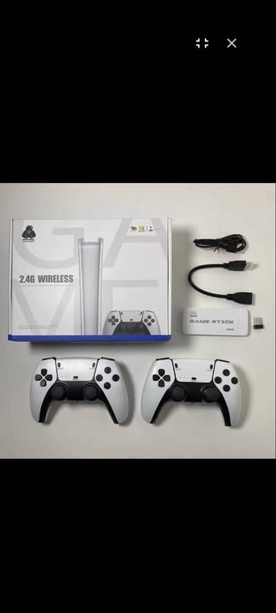 M15 Pro Game Stick 20000+games 2 wireless controllers PS5 Style
