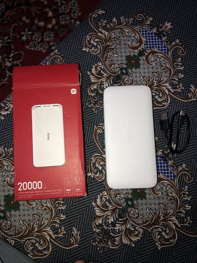 Redmi power bank 20000mah