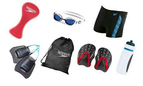 Swimming swear, Goggles Cap, Flippers