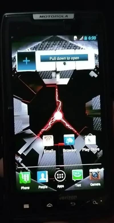 Motorola razor xt912 display panel