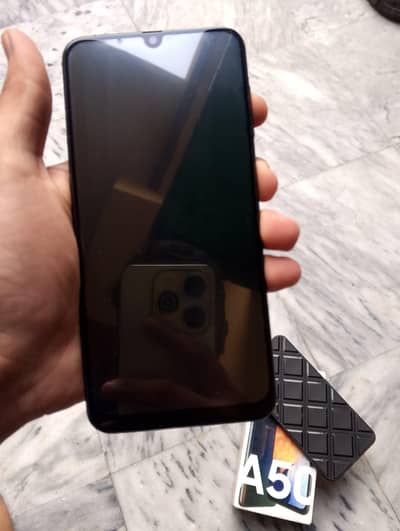 Samsung A50 with box