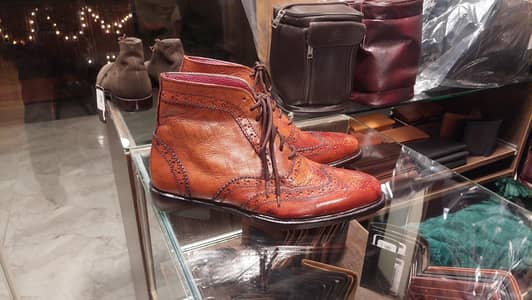 HAND MADE SHOES ORIGINAL LEATHER SHOES OFFICE WEAR FULL FORMAL SHOES