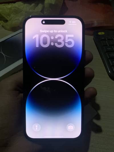 Iphone 14 pro jv 256gb with box