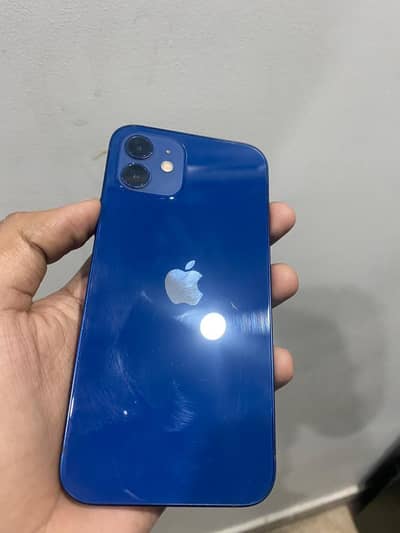 iphone 12 64 gb blue color FU  All Okay