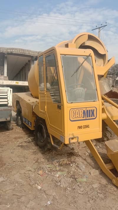 CARMIX 5.5 XL Self Loading Mobile Concrete Mixer 2013 Model