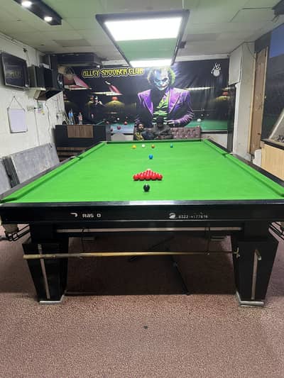 Snooker table