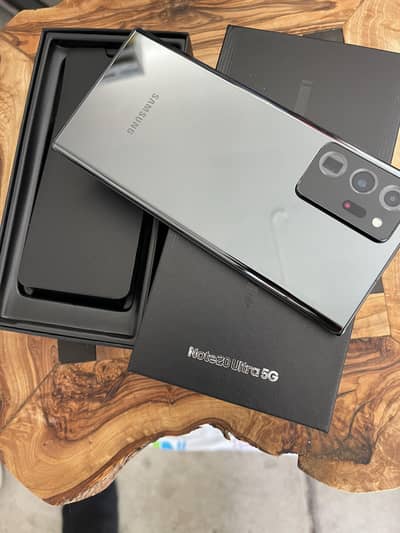 Samsung note 20 ultra oficial aprovd 12*256 box mobil no dot line shed