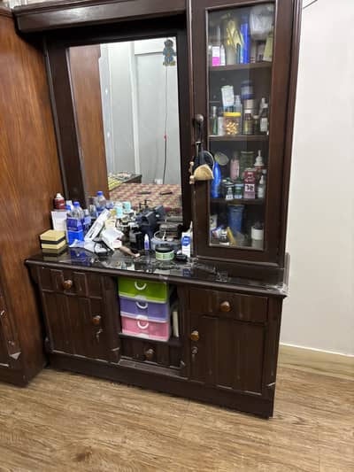 Dressing table(pure sheesham)