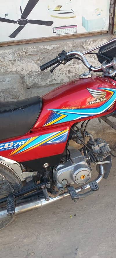 Honda CD 70 bike model 2019 for sale