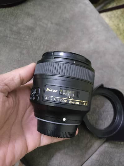 Nikon 85mm f1.8G full frame