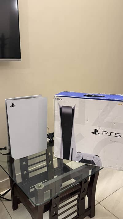 Ps5 with box and two original controllers