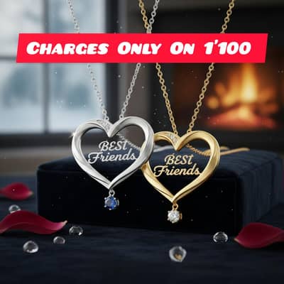 Friendship Necklace/ Gold Necklace/ Silver Necklace/ Jewellery