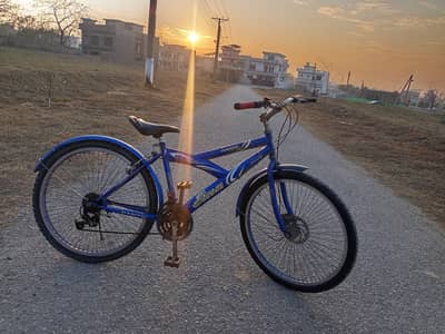 Blue Gear Cycle – Good Condition | Smooth Ride