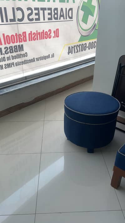 Sofa used in clinic