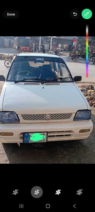 suzuki  mhrn orignal cng fitted. whit coulr. islambad namber. .