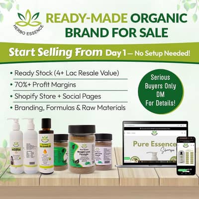 Organic Brand for sale