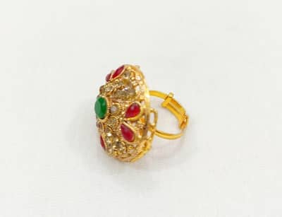 *Product Name*: Golden Polish Adjustable Ring