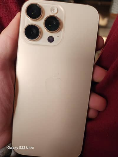 16 pro max JV 256gb desert titanium