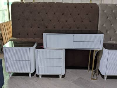 Double bed / bed set / Side Tables / Dressing Tables / bed / Furniture