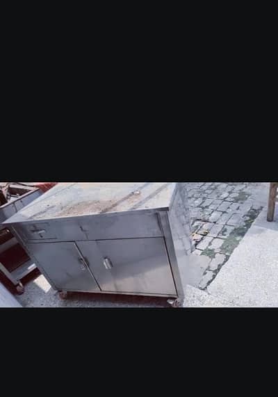 cupboard and bar b q