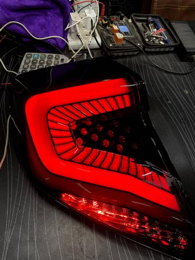 Civic X Snake Lava lights & FC450 front bumper read add