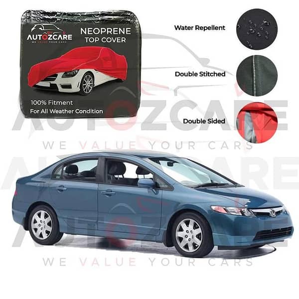 Honda Civic Neoprene Top Cover - Model 2002-2005