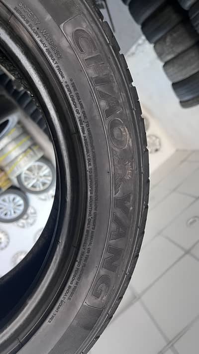 185-55-15 Chao Yang made in china 2021 model 4 tyres like new