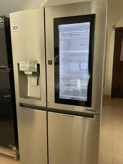 LG GR-X257CSAV Side-by-Side Refrigerator with InstaView Technology