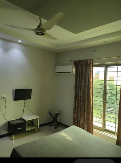 fully furnished executive room with attached bath including bills
