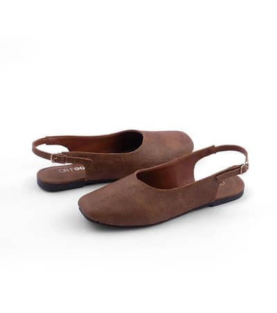 Fancy Mustard Mules for Women - Textured Rexine - All Sizes Available