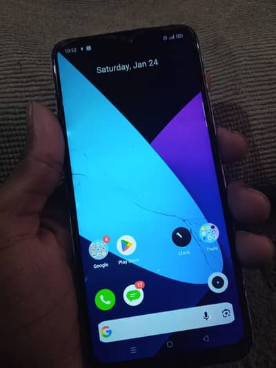 realme 5 4ram 128 ROM all ok just bake break toche break white papaer