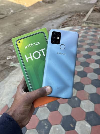 Infinix Hot 10 4/64 pta approved 03417059154 call