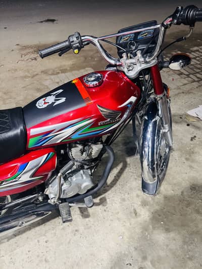 Honda CG-125 2023 Punjab registered