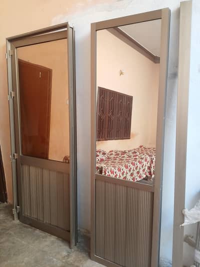 Aluminium door and Frame for sale brand new