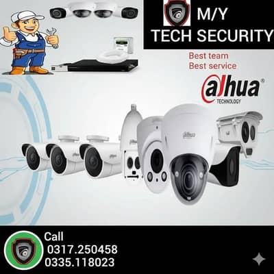 Cctv camera packages with instalation Dahua and hikvision