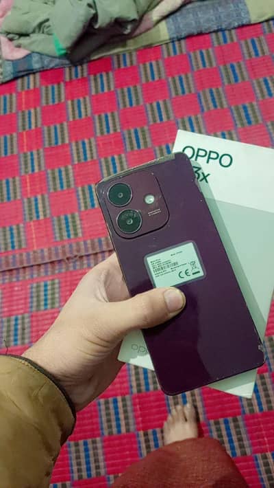 OPPO A3X ALL DONE OPEN BOX PHONE PTA APPROVED ALL OK PHONE