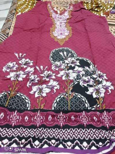 3 PC stitched new dress for urgent sale