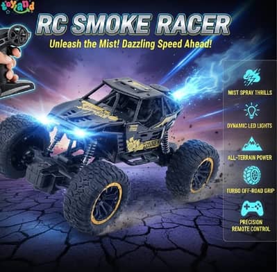 Toyland Emporium - NHR Remote Control Car with Mist Smoke Spray & Ligh