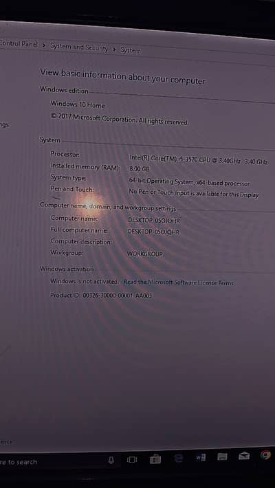 Core i5 3rd Generation 19 dell Led Full Setup