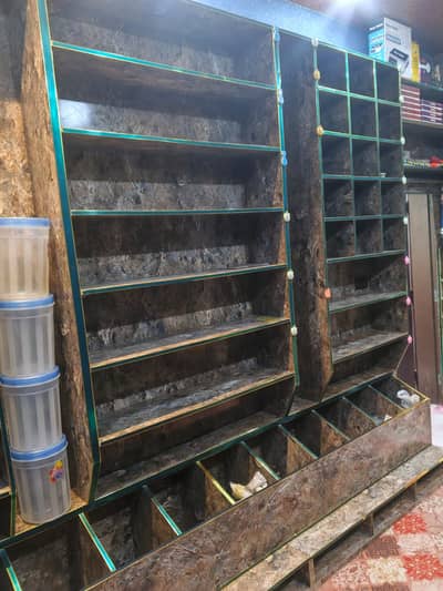 grocery & cosmatic shop racks