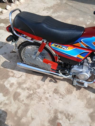 motorcycle new condition ha zero