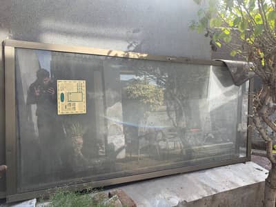 Aluminium sliding window glass for partition