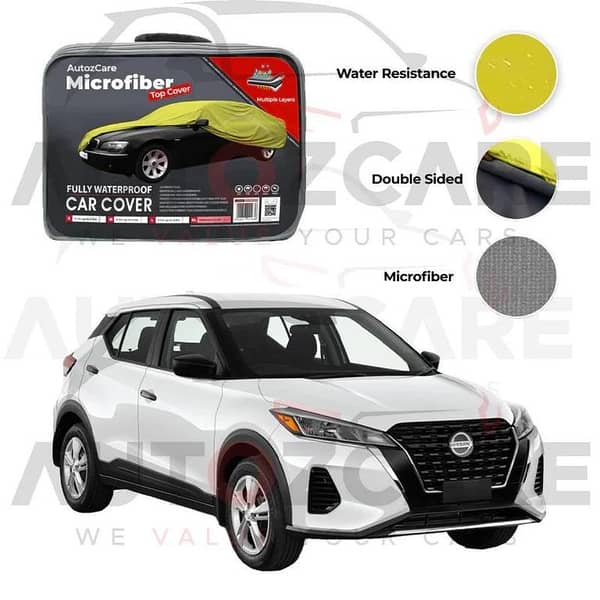 Nissan Kicks Microfiber Car Top Cover - Model 2016-2025