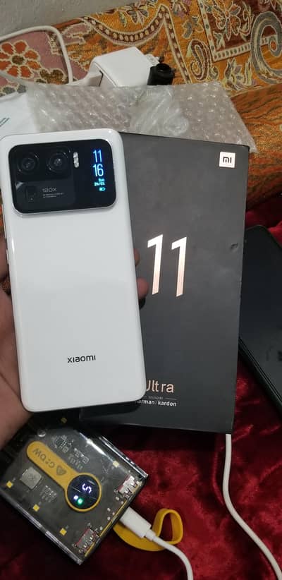 Mi 11 ultra complete box PTA 12/256