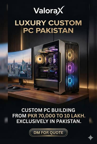 custom pc building only in Pakistan