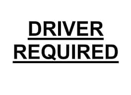 Driver Required 0