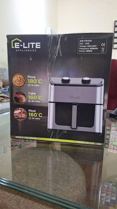 E-LITE Air Fryer – Model EAF-008