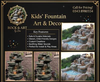 Kids Accessories | kids decor | Kids’ Fountains & Artistic Waterfalls