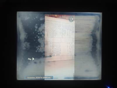 LCD TV for Sale – Panel Damaged (For Parts/Repair